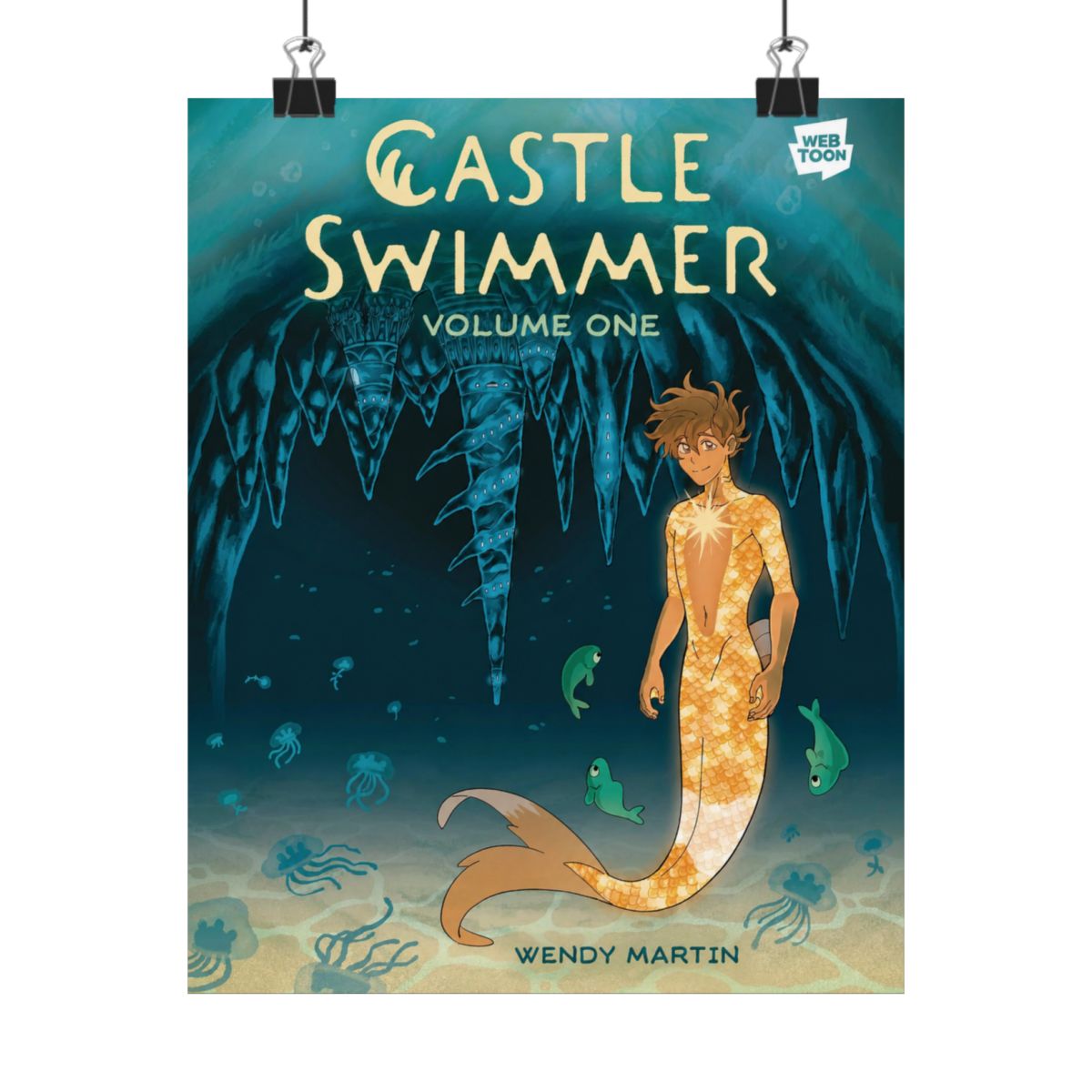 CASTLE SWIMMER GN VOL 01 Plus Bonus Artist Print - alternate angle 5, merchandise