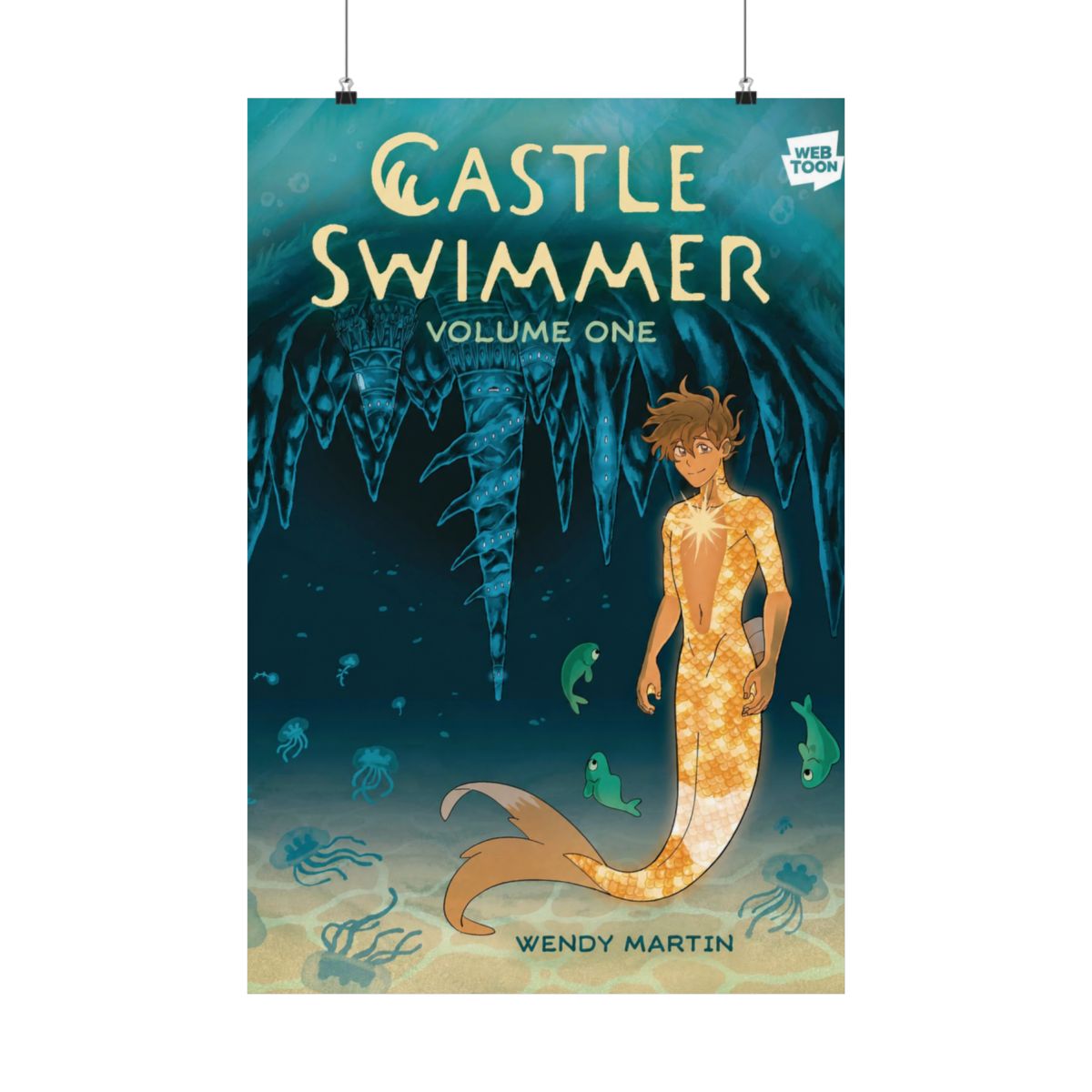 CASTLE SWIMMER GN VOL 01 Plus Bonus Artist Print